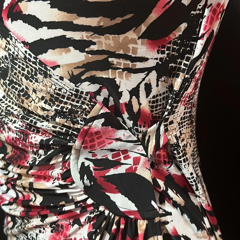 AA studio colorful wrap dresss - Picture 4 of 8
